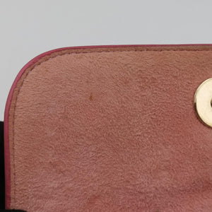 Pre-owned Christian Louboutin Sweet Charity Scarabe Spike Pink Patent shoulderbag | stylenewstar