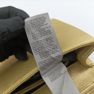 Pre-owned VERSACE medusa Golden Leather shoulderbag | stylenewstar