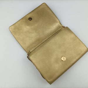 Pre-owned VERSACE medusa Golden Leather shoulderbag | stylenewstar
