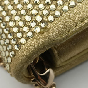 Pre-owned VERSACE medusa Golden Leather shoulderbag | stylenewstar