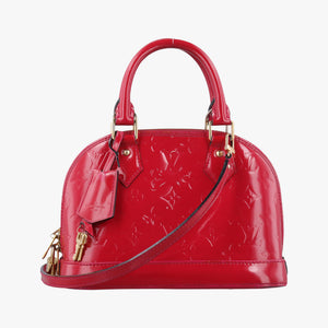 Vintage Louis Vuitton Alma BB pomme d'amour Vernis M91606 shoulderbag | stylenewstar