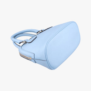 Vintage Gucci Interlocking G charm Dome Blue Leather 449661 shoulderbag | stylenewstar