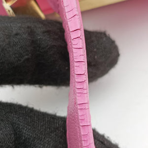 Secondhand Delvaux Louise Pink Leather shoulderbag | stylenewstar