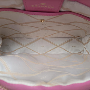 Secondhand Delvaux Louise Pink Leather shoulderbag | stylenewstar