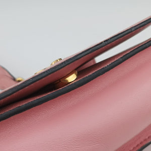 Vintage Prada milano logo Pink Saffiano Leather 1BP012 shoulderbag | stylenewstar