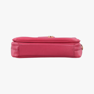 Secondhand Prada Sound Satchel Pink SAFFIANO Leather BT0960 shoulderbag | stylenewstar