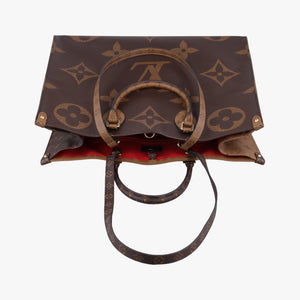 Pre-owned Louis Vuitton On the Go GM Brown Monogram Canvas M45320 handbag | stylenewstar