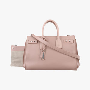 Secondhand Yves Saint Laurent SAC DE JOUR Pink Leather 464960 shoulderbag | stylenewstar