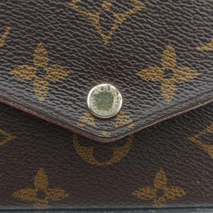 Pre-owned Louis Vuitton Pochette Felicie Brown Monogram Canvas M61276 shoulderbag | stylenewstar
