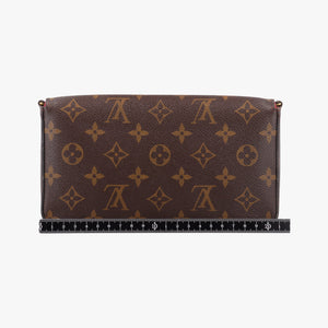 Pre-owned Louis Vuitton Pochette Felicie Brown Monogram Canvas M61276 shoulderbag | stylenewstar