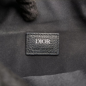 Pre-owned Christian Dior Saddle Black Leather bum bag/waist bag | stylenewstar