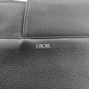 Pre-owned Christian Dior Saddle Black Leather bum bag/waist bag | stylenewstar