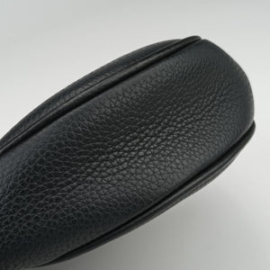 Pre-owned Christian Dior Saddle Black Leather bum bag/waist bag | stylenewstar