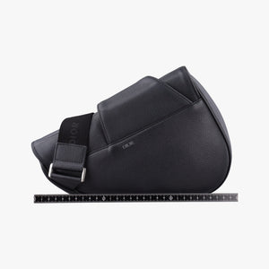 Pre-owned Christian Dior Saddle Black Leather bum bag/waist bag | stylenewstar
