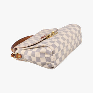 Vintage Louis Vuitton CROISETTE Azur Damier Canvas N41581 shoulderbag | stylenewstar
