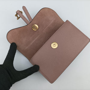 Pre-owned Christian Dior Saddle Pink Leather shoulderbag | stylenewstar