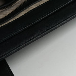 Pre-owned Gucci Bright Bit Black Patent 319795 handbag | stylenewstar