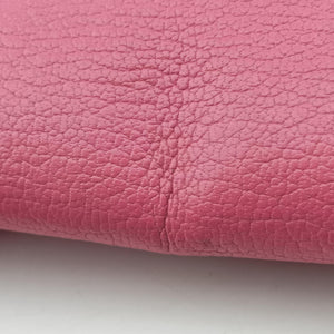 Pre-owned Miu Miu lock Fuoco Sound Top Handle Pink SAFFIANO Leather BT0963 shoulderbag | stylenewstar