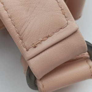 Pre-owned Bottega Veneta CAMPANA Intrecciato Pink lambskin handbag | stylenewstar