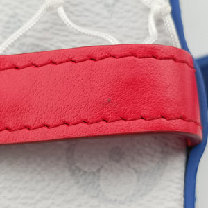 Secondhand Louis Vuitton LV x NBA SOFT TRANK PHONE BOX Antarctica×Red×White Monogram Canvas×calf leather M80101 shoulderbag | stylenewstar
