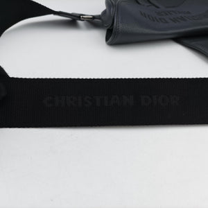 Pre-owned Christian Dior Saddle Grey leather bum bag/waist bag | stylenewstar
