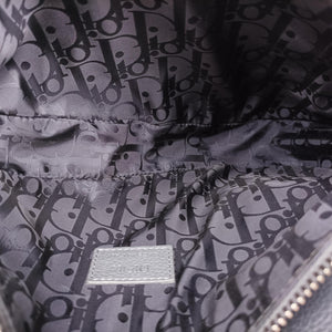 Pre-owned Christian Dior Saddle Grey leather bum bag/waist bag | stylenewstar