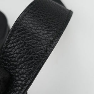 Pre-owned Christian Dior Saddle Gray×Navy×Black Jacquard×Leather bum bag/waist bag | stylenewstar
