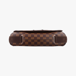 Vintage Louis Vuitton BROOKLYN MM EBENE Damier Canvas N51211 shoulderbag | stylenewstar