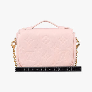 Pre-owned Louis Vuitton Micro Metis Pouch Chain Monogram Rose Pomelo Monogram Empreinte M81389 shoulderbag | stylenewstar