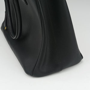 Pre-owned Prada Galleria Black SAFFIANO Leather BN2274 shoulderbag | stylenewstar