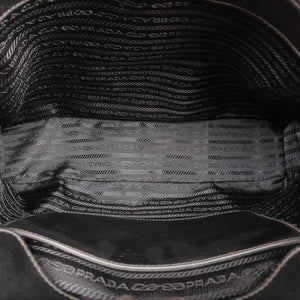 Pre-owned Prada Galleria Black SAFFIANO Leather BN2274 shoulderbag | stylenewstar