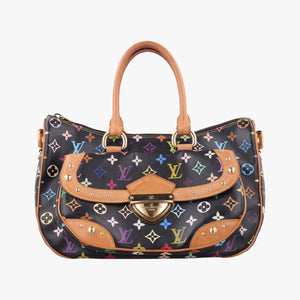 Secondhand Louis Vuitton RITA Noir Monogram Multicolor M40126 handbag | stylenewstar