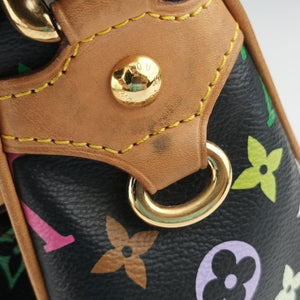 Secondhand Louis Vuitton RITA Noir Monogram Multicolor M40126 handbag | stylenewstar