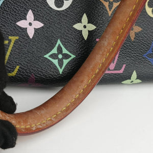 Secondhand Louis Vuitton RITA Noir Monogram Multicolor M40126 handbag | stylenewstar