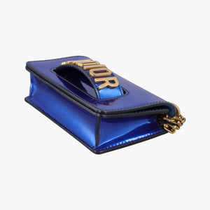 Pre-owned Christian Dior J'adior Navy Patent shoulderbag | stylenewstar