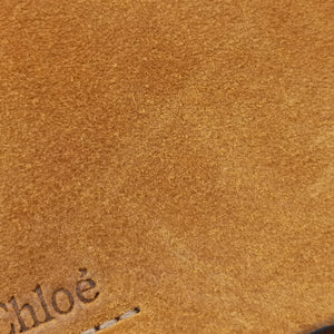 Secondhand Chloe FAYE Brown Suede × leather shoulderbag | stylenewstar