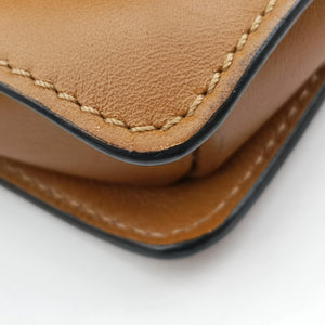 Secondhand Chloe FAYE Brown Suede × leather shoulderbag | stylenewstar