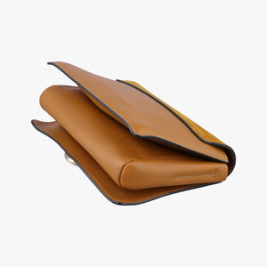 Secondhand Chloe FAYE Brown Suede × leather shoulderbag | stylenewstar