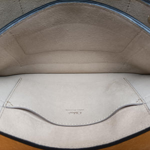 Secondhand Chloe FAYE Brown Suede × leather shoulderbag | stylenewstar
