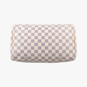 Secondhand Louis Vuitton Speedy 35 Azur Damier Canvas N41535 handbag | stylenewstar
