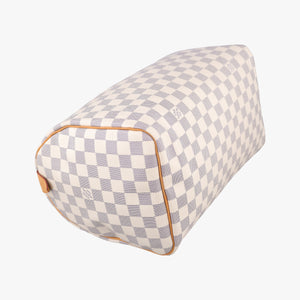 Secondhand Louis Vuitton Speedy 35 Azur Damier Canvas N41535 handbag | stylenewstar