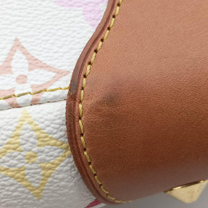 Pre-owned Louis Vuitton JUDY MM white Monogram Multicolor M40255 shoulderbag | stylenewstar