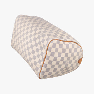 Pre-owned Louis Vuitton Speedy 30 AZUR Damier Canvas N41533 handbag | stylenewstar