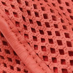 Pre-owned Chanel Up in the Air Perforated French Riviera Orange lambskin A67654 shoulderbag | stylenewstar