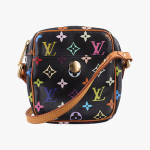Pre-owned Louis Vuitton RIFT Noir Monogram Multicolor M40056 shoulderbag | stylenewstar