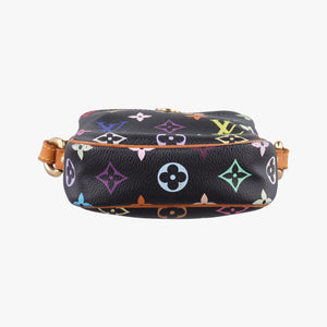 Pre-owned Louis Vuitton RIFT Noir Monogram Multicolor M40056 shoulderbag | stylenewstar