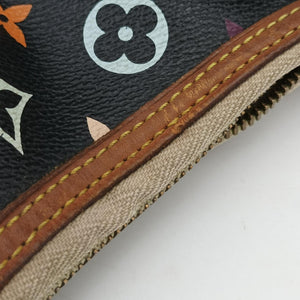 Pre-owned Louis Vuitton GRETA Noir Monogram Multicolor M40196 shoulderbag | stylenewstar
