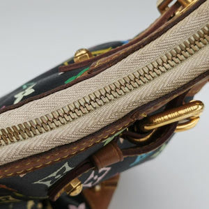 Pre-owned Louis Vuitton GRETA Noir Monogram Multicolor M40196 shoulderbag | stylenewstar