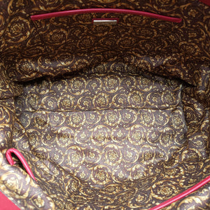 Pre-owned VERSACE Medusa Red Leather handbag | stylenewstar