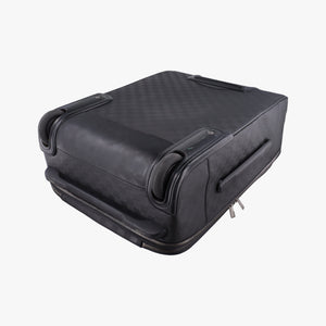 Pre-owned Louis Vuitton Pegase55 Case Matte Black Damier Infini N41231 suitcase | stylenewstar